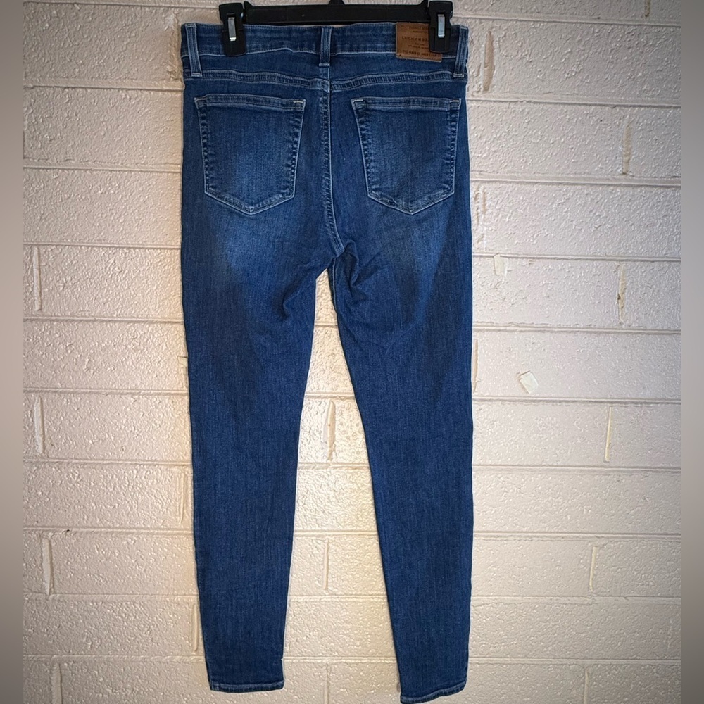 Lucky Brand Women's Skinny Jeans - Dark Blue - Picture 2 of 7